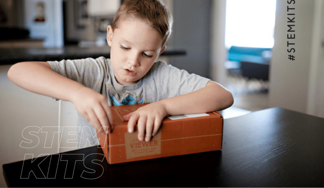 blog post about 9 best stem kits for kids learning at home