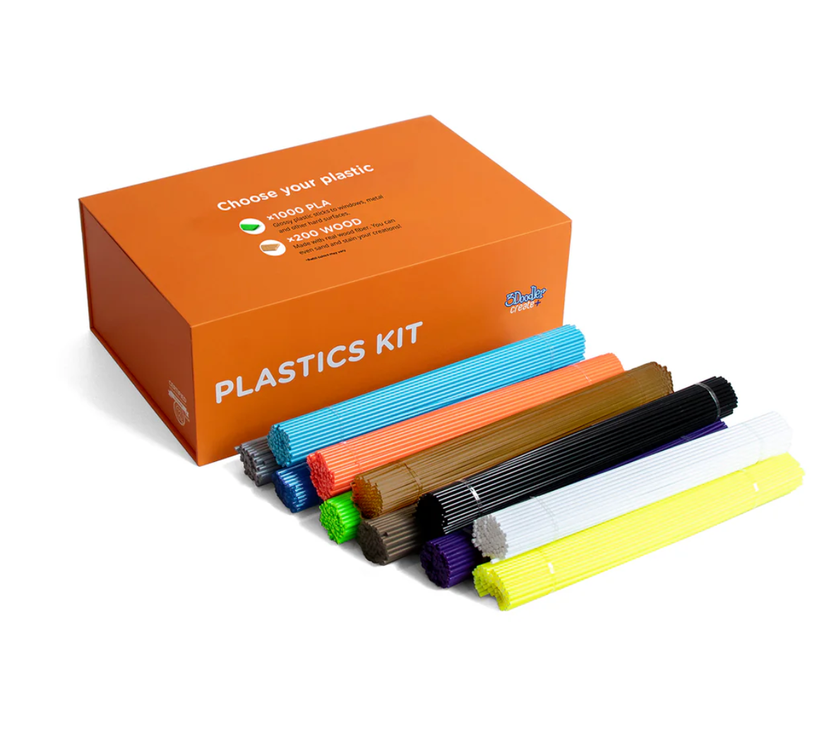 3Doodler EDU Create+ Learning Pack Filament Kit, 1200 Strands - WhyMaker