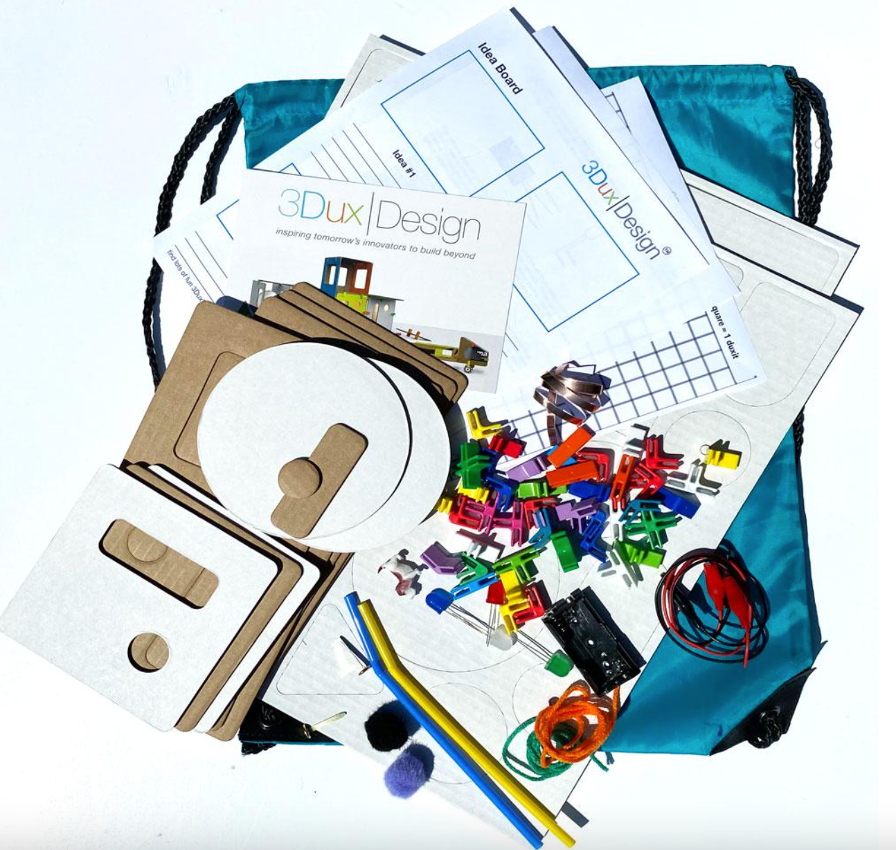 3DuxDesign GO-Pack Pro Maker Kit with LED lighting Kit - WhyMaker