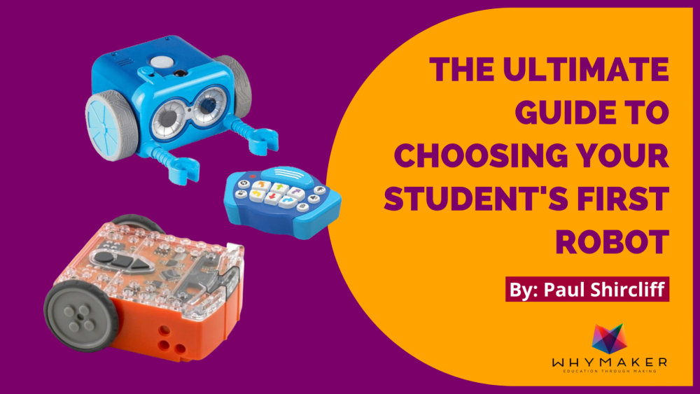 blog post about the ultimate guide to choosing your student's first robot