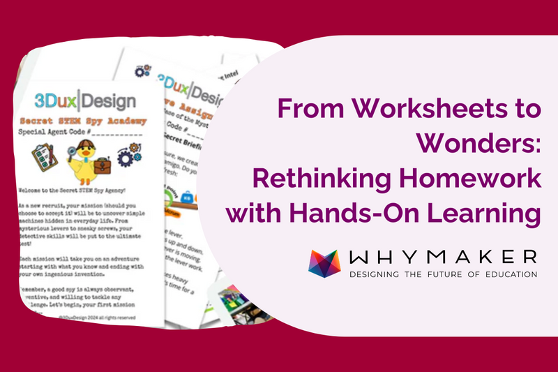 From Worksheets to Wonders: Rethinking Homework with Hands-On Learning