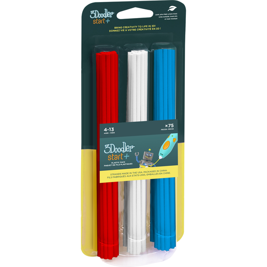 3Doodler Start+ Eco-Plastic - 75 Pack - WhyMaker