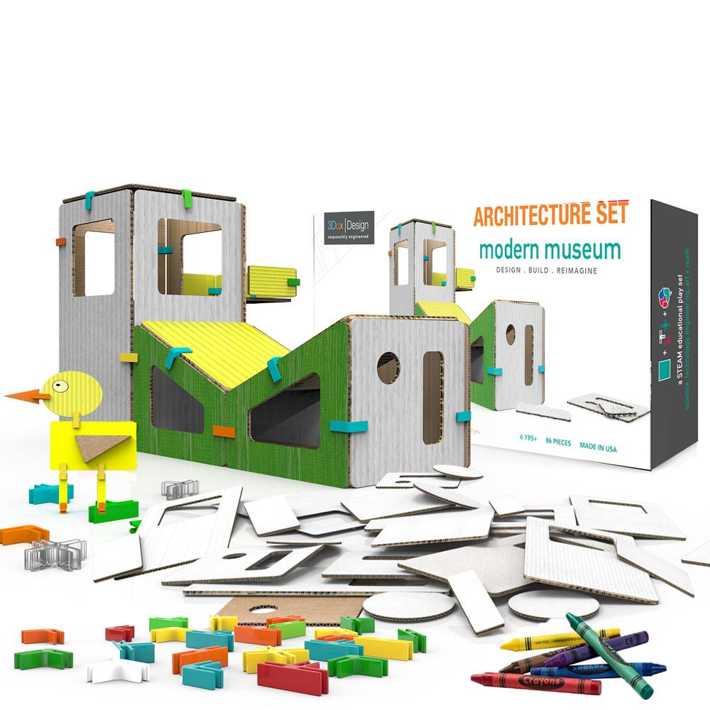 3DuxDesign Modern Museum Modeling Set - WhyMaker