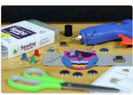 Brown Dog Gadgets - Sewing Circuits Kit - WhyMaker