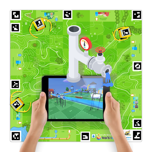 Kai's Clan Water Cycle AR/VR Activity Mat - WhyMaker