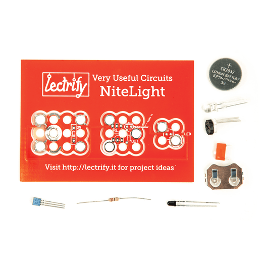 Lectrify - SOLDERING KIT: NiteLight - WhyMaker