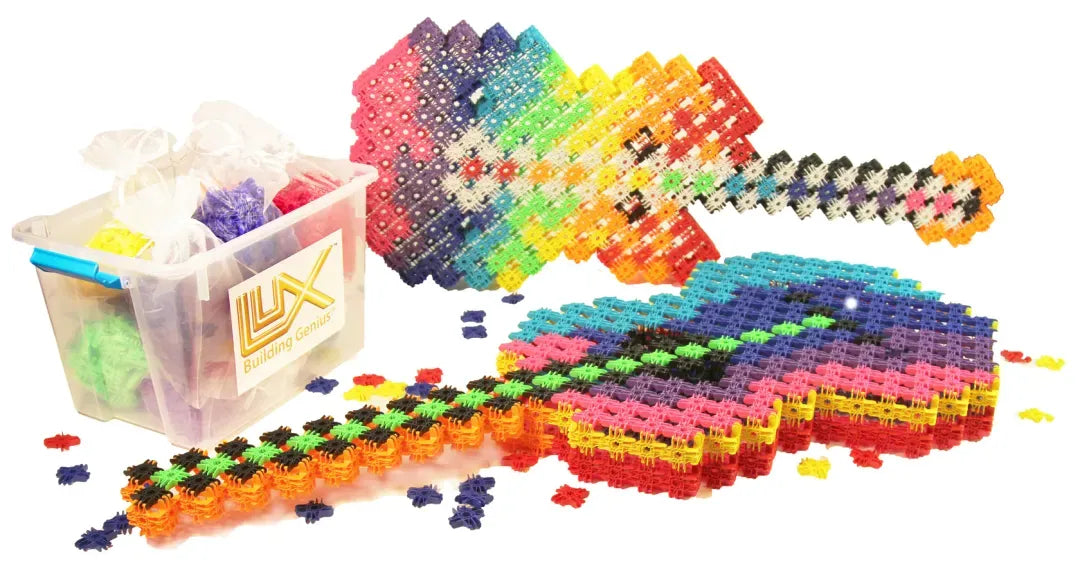 Lux Blox 1000 Piece Build Anything Bin - WhyMaker