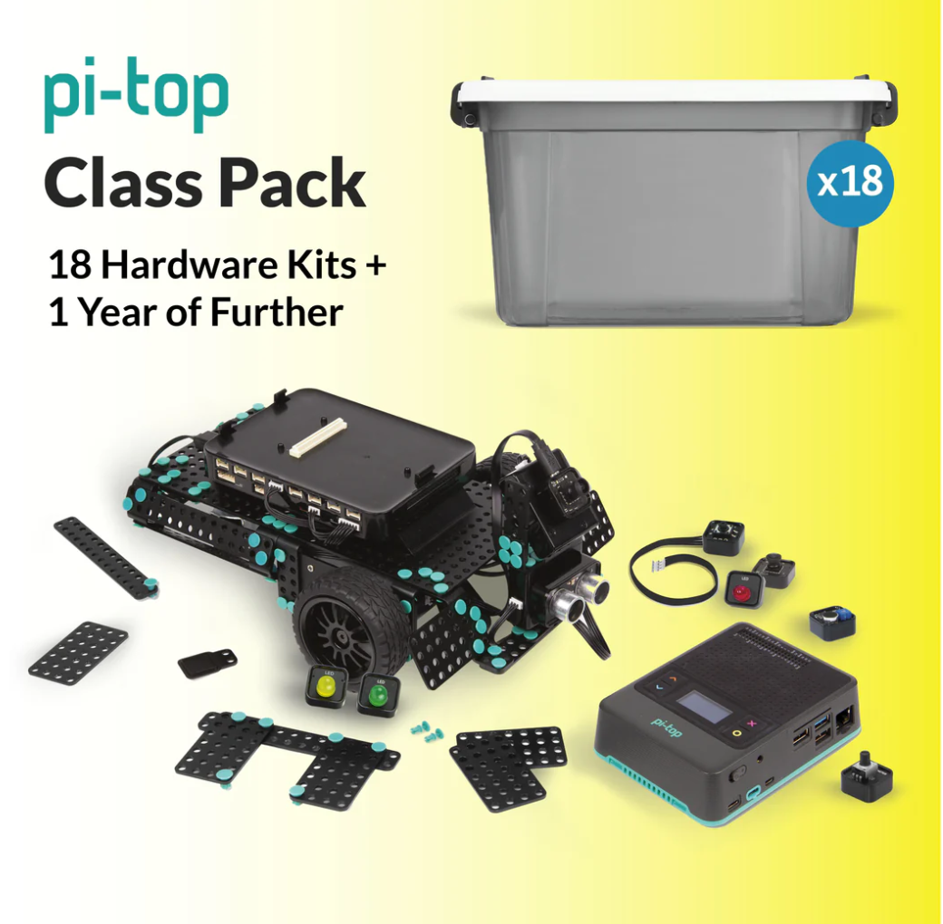 pi-top CS and Robotics Class Pack - WhyMaker