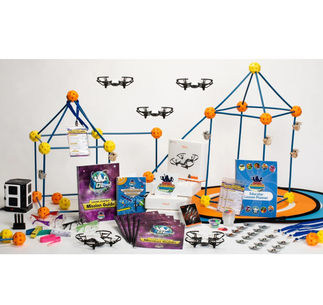 Drone Legends STEM Fundamentals for Small Classes - Essentials w/ 2-yr license