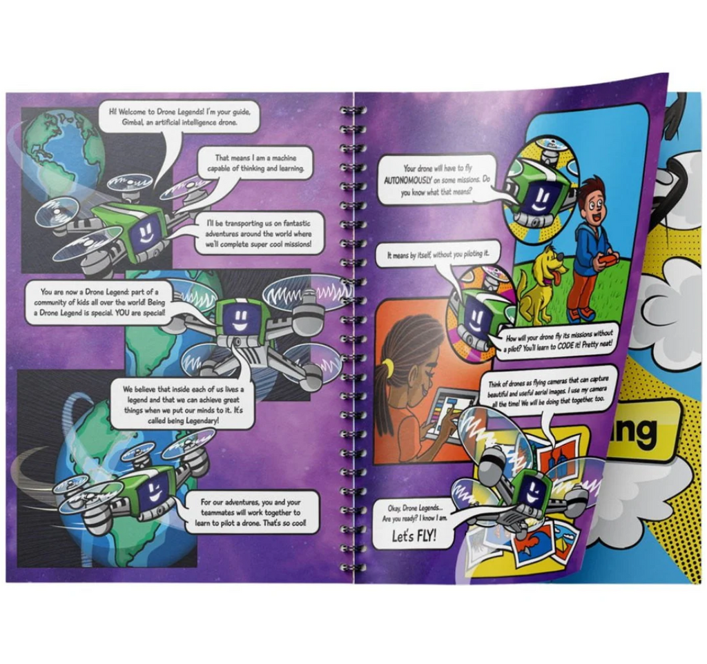 Drone Legends STEM Fundamentals for Small Classes - Core (No Drones) w/ 2-yr license - WhyMaker