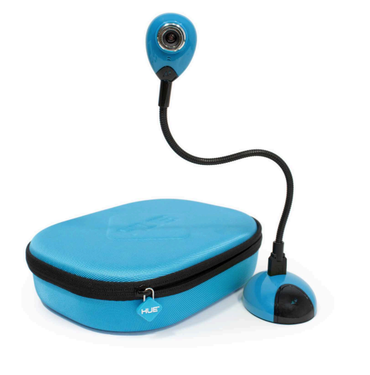 HUE HD (Blue) USB camera + blue carry case - WhyMaker