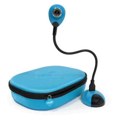 HUE HD (Blue) USB camera + blue carry case