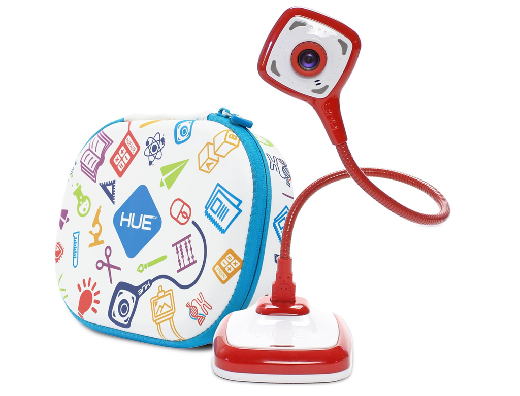 HUE HD Pro document camera (Red) + white carry case - WhyMaker