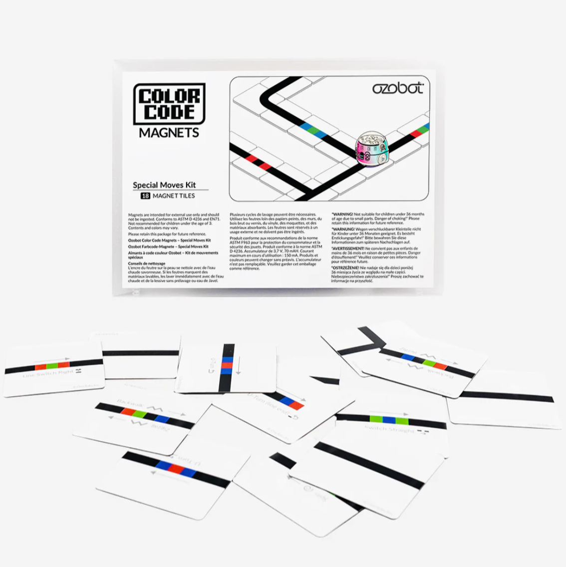 Ozobot - Color Code Magnets - Special Moves Kits – WhyMaker
