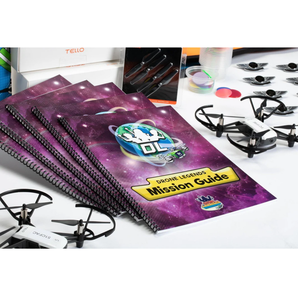 Drone Legends STEM Fundamentals for Small Classes - Essentials w/ 2-yr license - WhyMaker