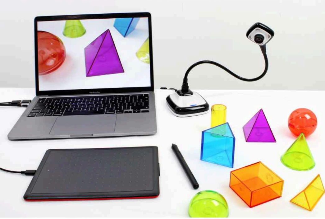 HUE HD Pro document camera (Black) + black carry case - WhyMaker