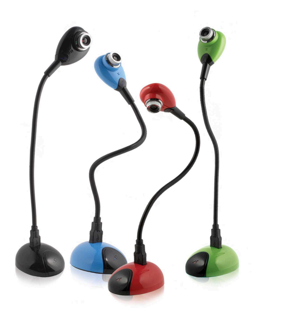 HUE HD (Black) USB camera + blue carry case - WhyMaker