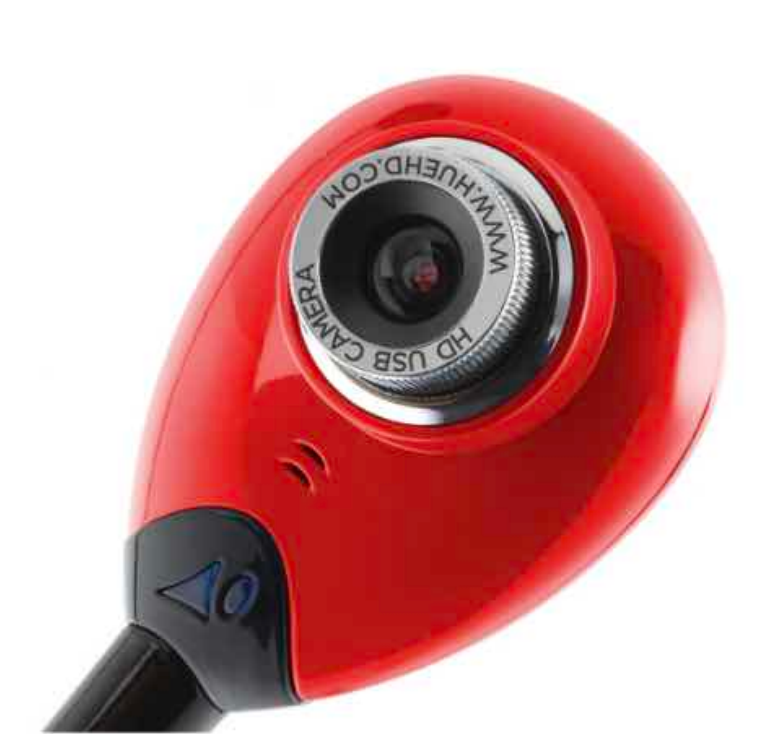 HUE HD (Red) USB camera + blue carry case - WhyMaker