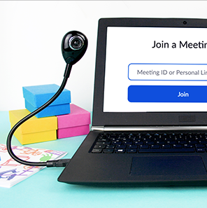 HUE HD (Black) USB camera + blue carry case - WhyMaker