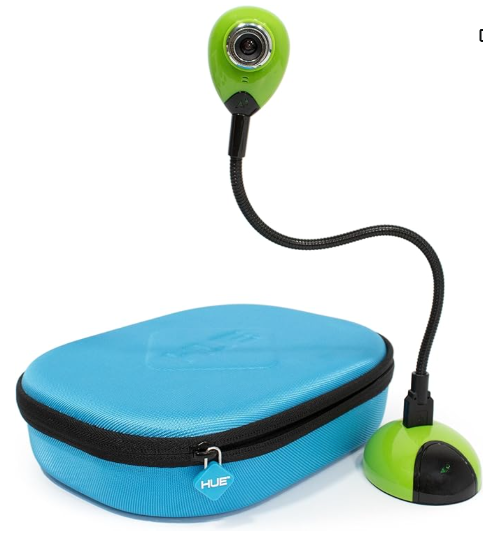 HUE HD (Green) USB camera + blue carry case - WhyMaker
