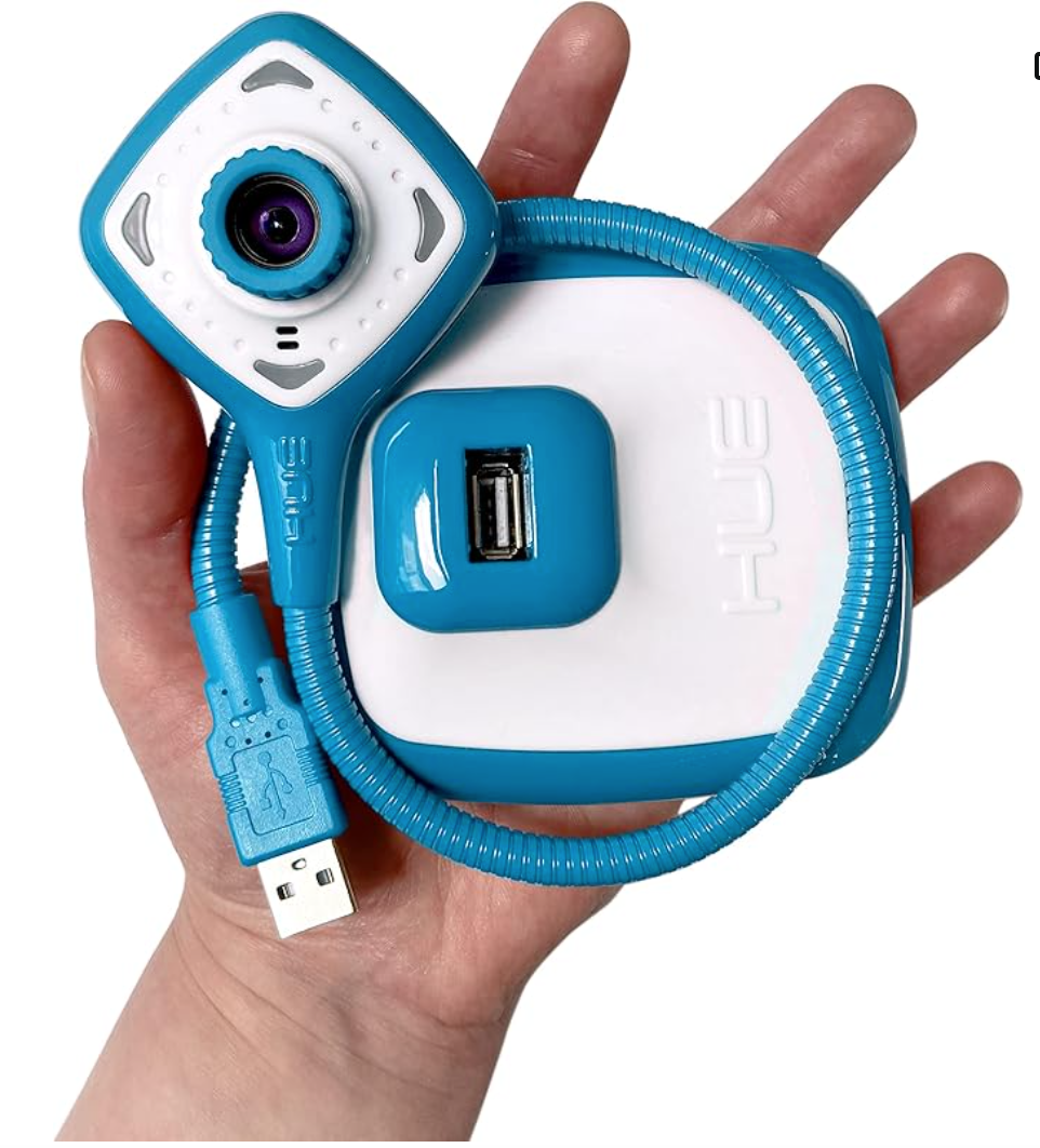 HUE HD Pro document camera (Blue) + white carry case - WhyMaker