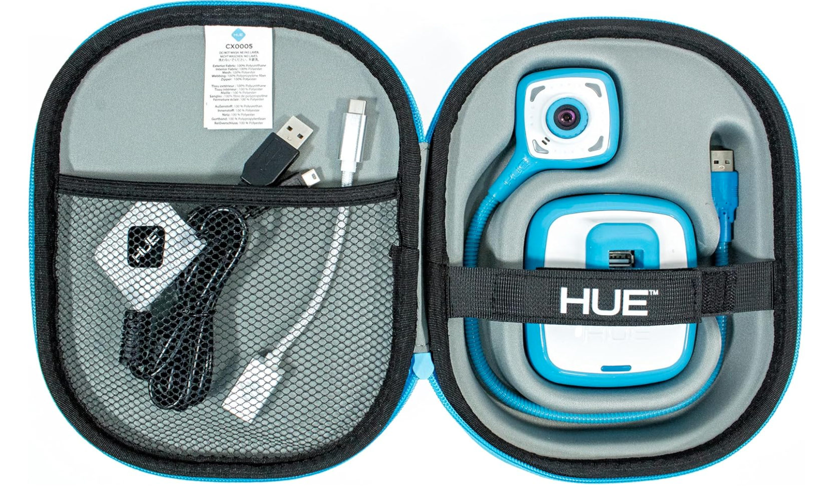 HUE HD Pro document camera (Blue) + white carry case - WhyMaker