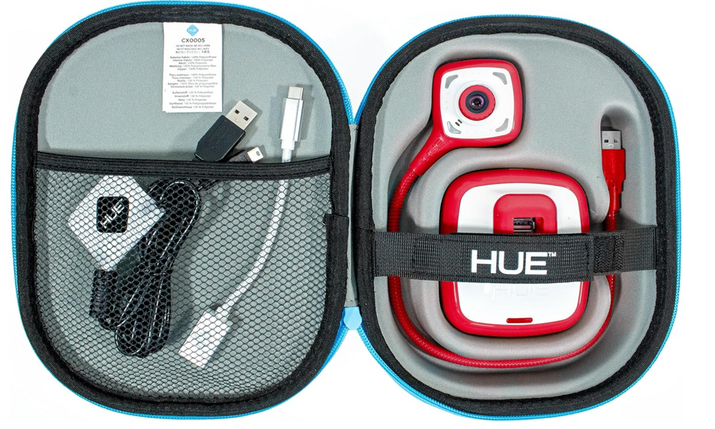 HUE HD Pro document camera (Red) + white carry case - WhyMaker