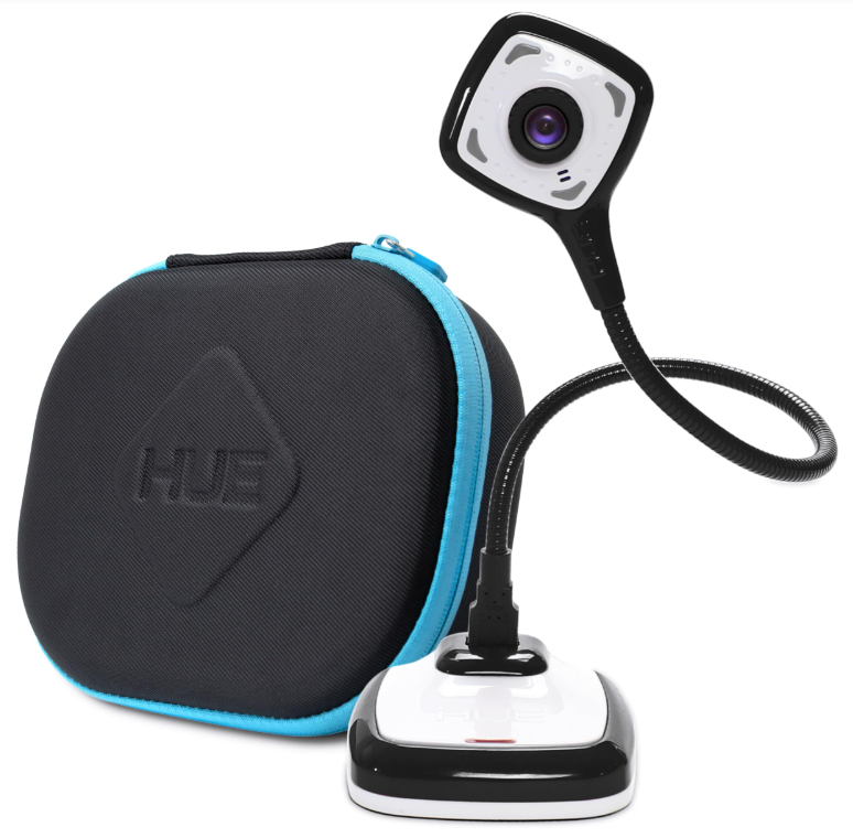 HUE HD Pro document camera (Black) + black carry case - WhyMaker