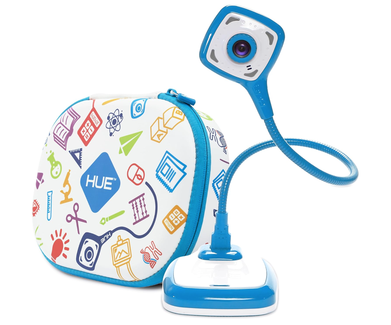 HUE HD Pro document camera (Blue) + white carry case - WhyMaker