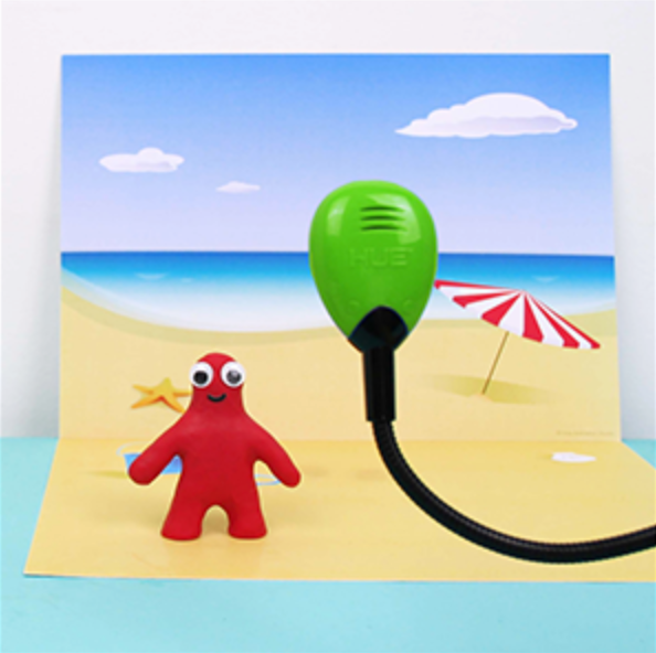 HUE Animation Studio (Green) + blue carry case - WhyMaker