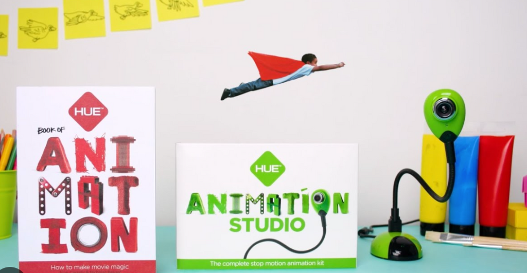 HUE Animation Studio (Green) + blue carry case - WhyMaker