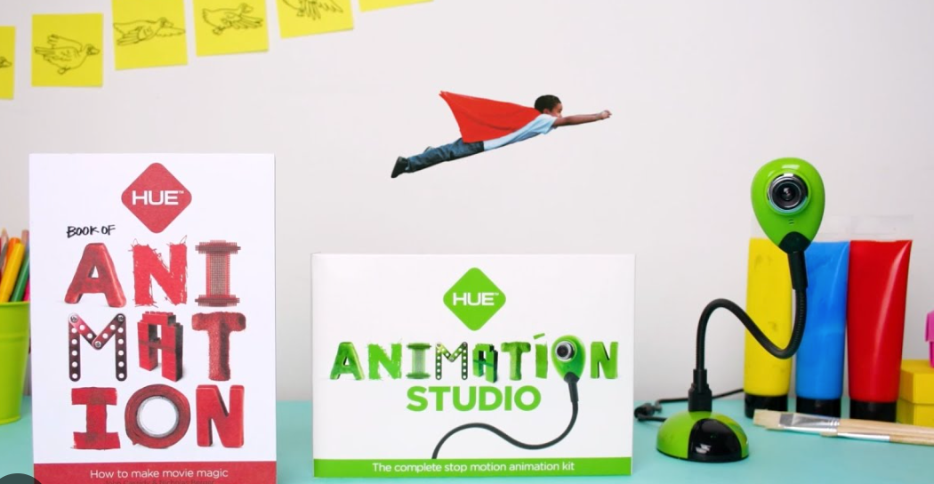 HUE Animation Studio (Green) + blue carry case - WhyMaker