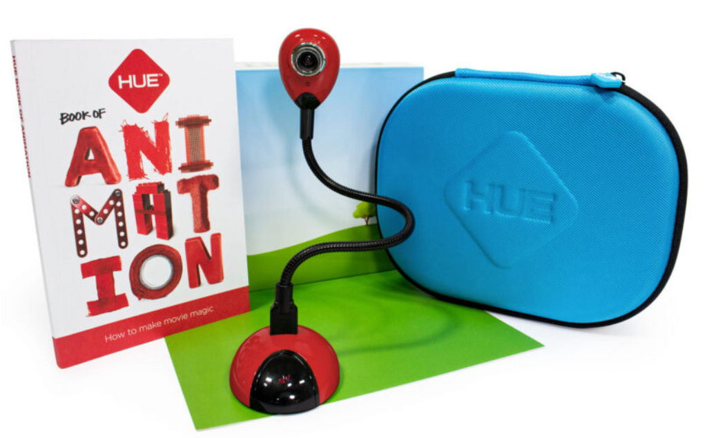 HUE Animation Studio (Red) + blue carry case - WhyMaker