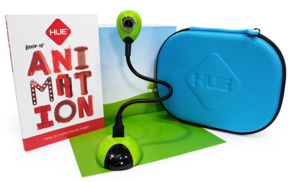 HUE Animation Studio (Green) + blue carry case - WhyMaker