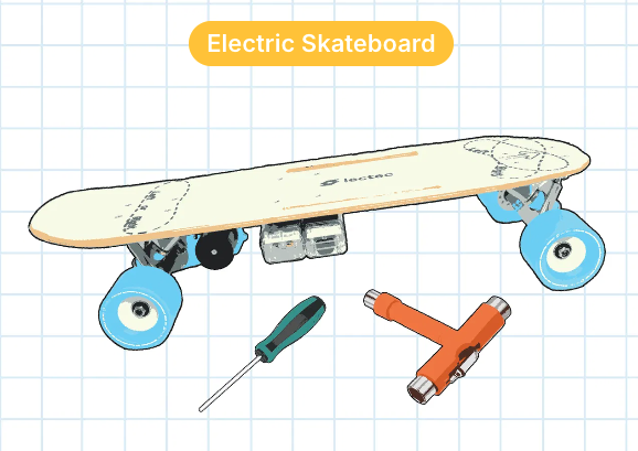 Lectec Skateboard V3 - WhyMaker