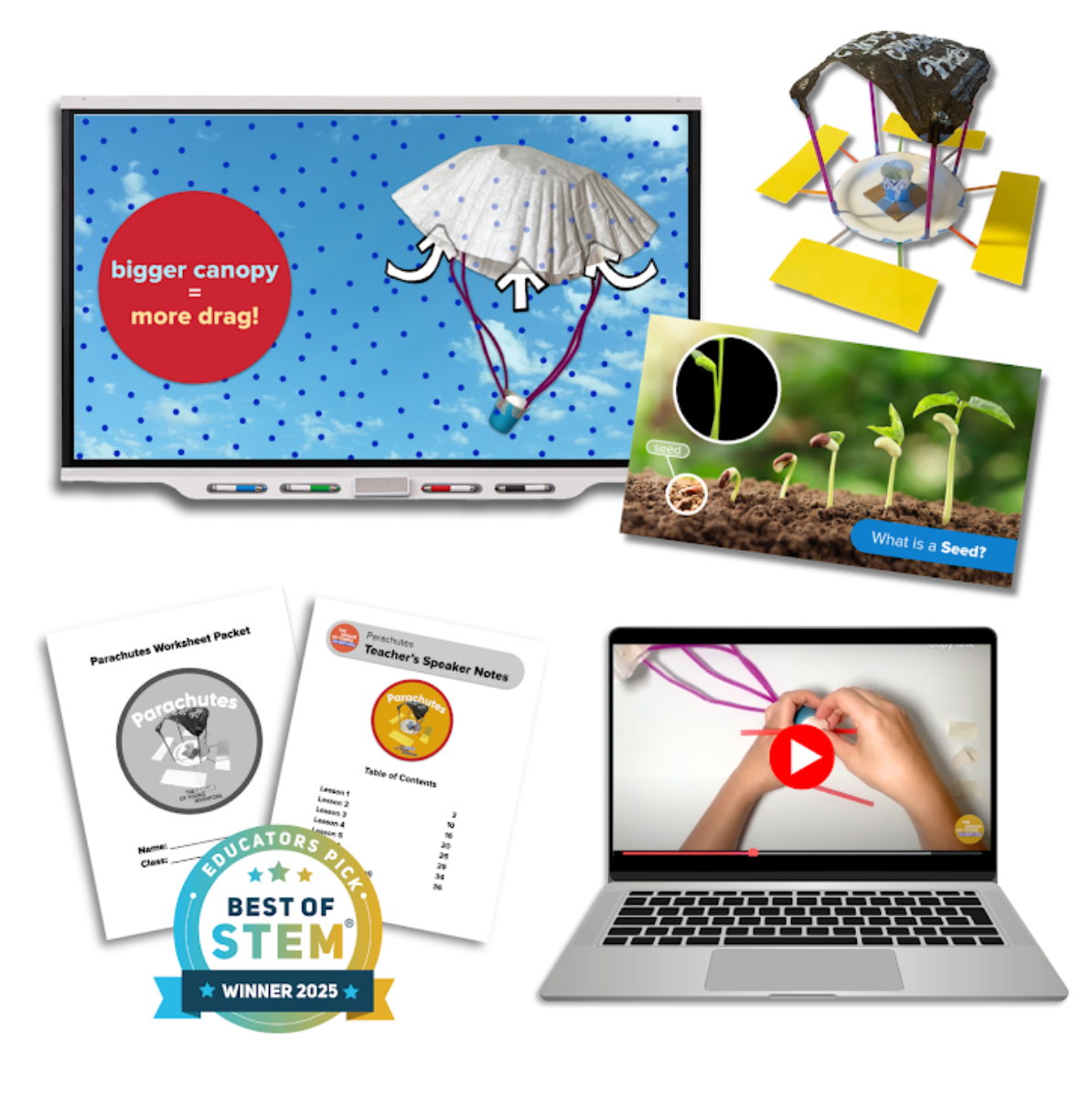 LYI - Curriculum Units - Floating Parachutes (Grades 2-3)