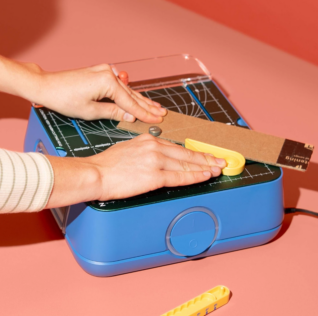ChompShop - Maker Bundle (ChompSaw, table accessories, inventor's workbook, hole punch & scoring tool)