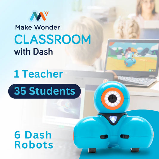 Wonder Workshop Make Wonder Classroom with Dash (with subscription) - WhyMaker