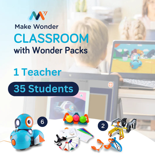 Wonder Workshop Make Wonder Classroom with Wonder Packs - WhyMaker