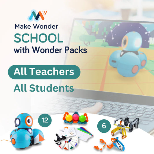 Wonder Workshop Make Wonder School with Wonder Packs (w/ subscription) - WhyMaker