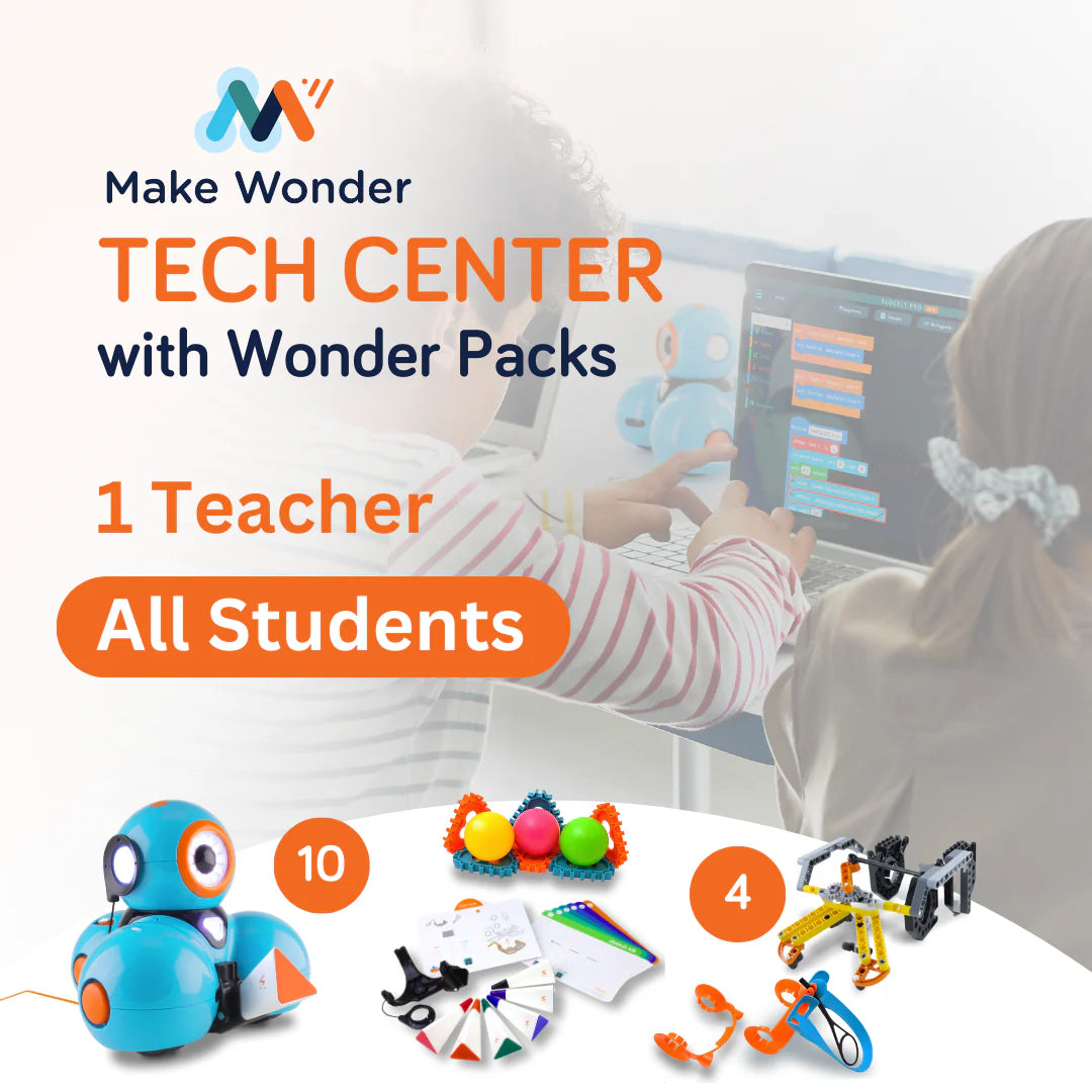 Wonder Workshop Make Wonder Tech Center with Wonder Packs (w/ subscription) - WhyMaker