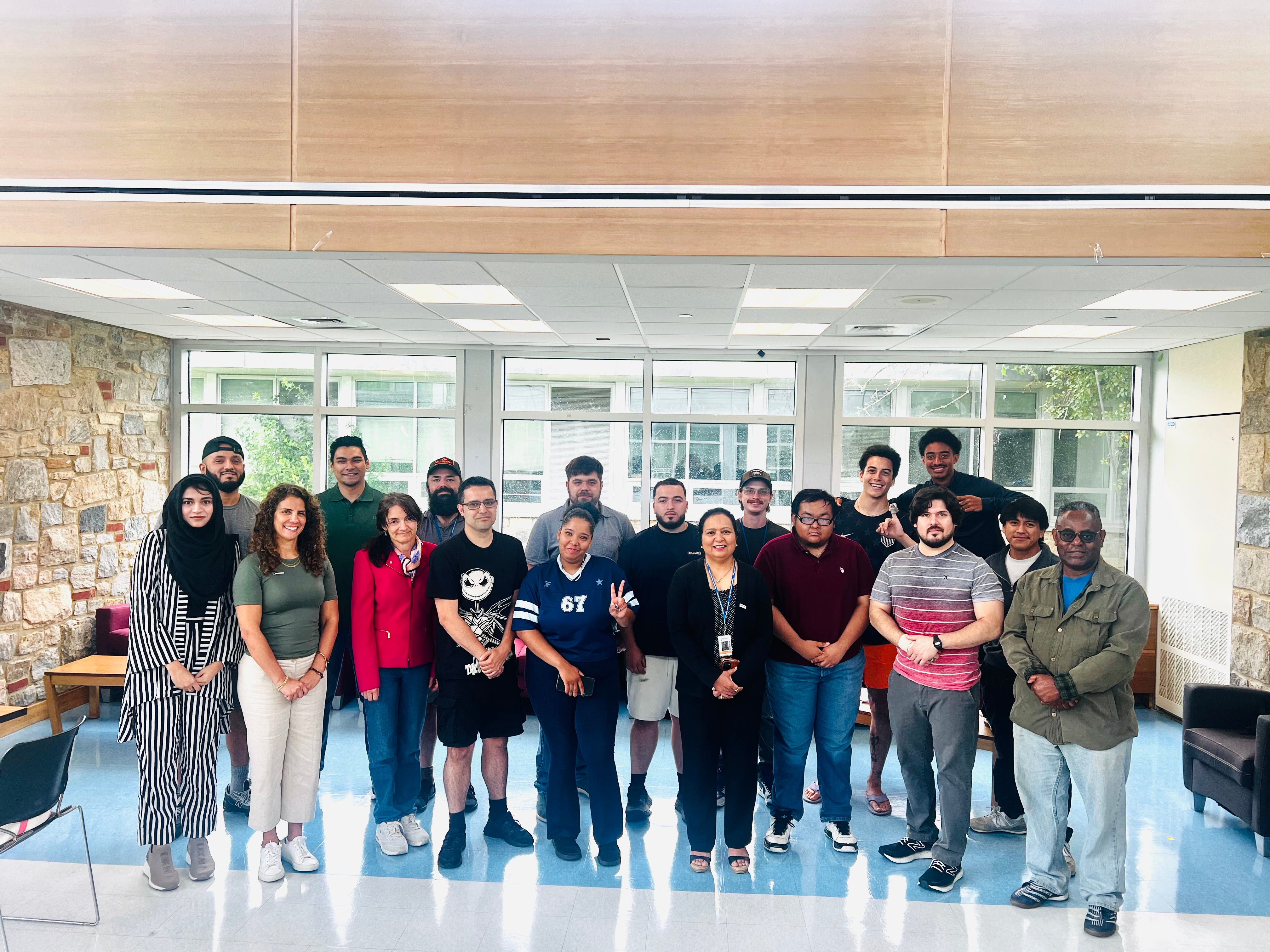 WhyMaker program participants and educators in a group photo